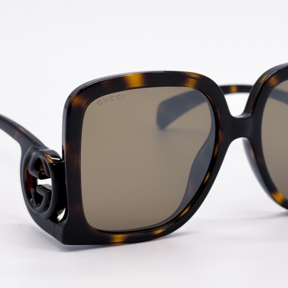 New! GUCCI Sunglasses GG1326S 007, Authentic - Picture 7 of 11